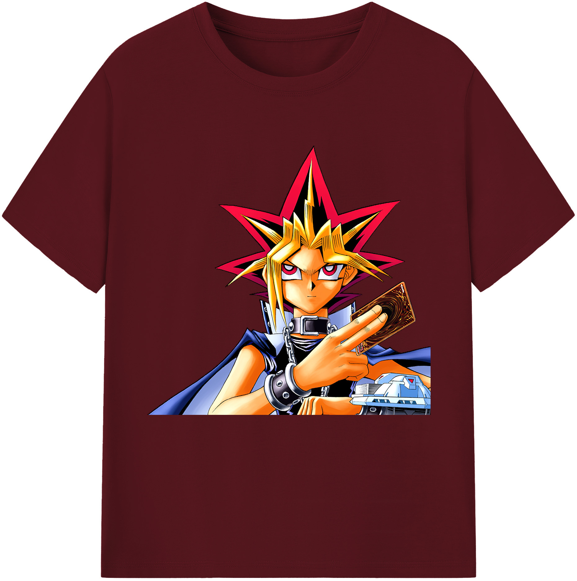 （画像用） 遊☆戯☆王 Yu-Gi-Oh! 綿100％半袖Tシャツ（フロントプリント）